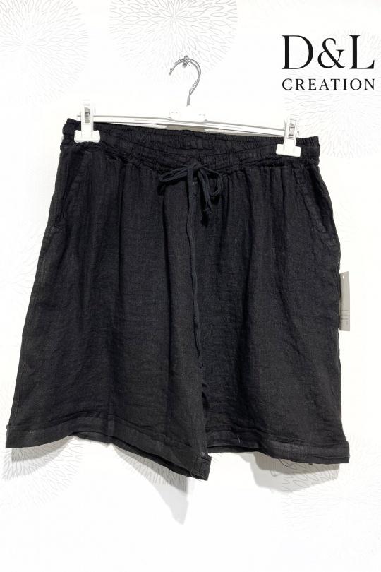 Shorts Femme Blanc D&L CREATION L20330 Efashion Paris