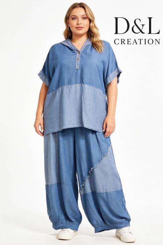 Tuniques Femme Marine D&L CREATION WR262921 Efashion Paris