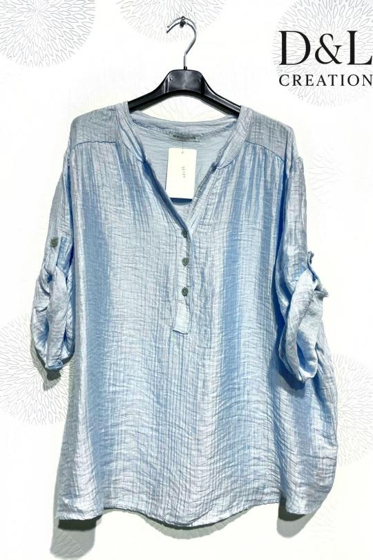 Tuniques Femme Kaki D&L CREATION ML26136 Efashion Paris