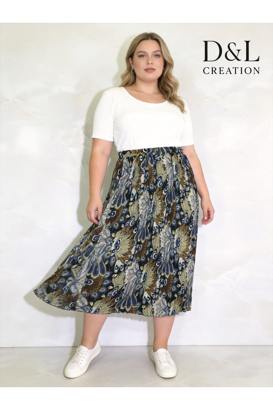 Jupes Femme FUCHSIA D&L CREATION J2050 Efashion Paris