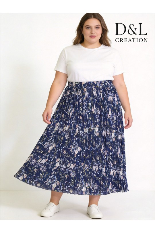 Jupes Femme FUCHSIA D&L CREATION J2050 Efashion Paris