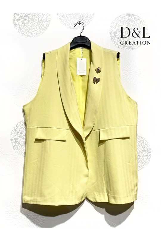 Vestes Femme Beige D&L CREATION ML345639 Efashion Paris