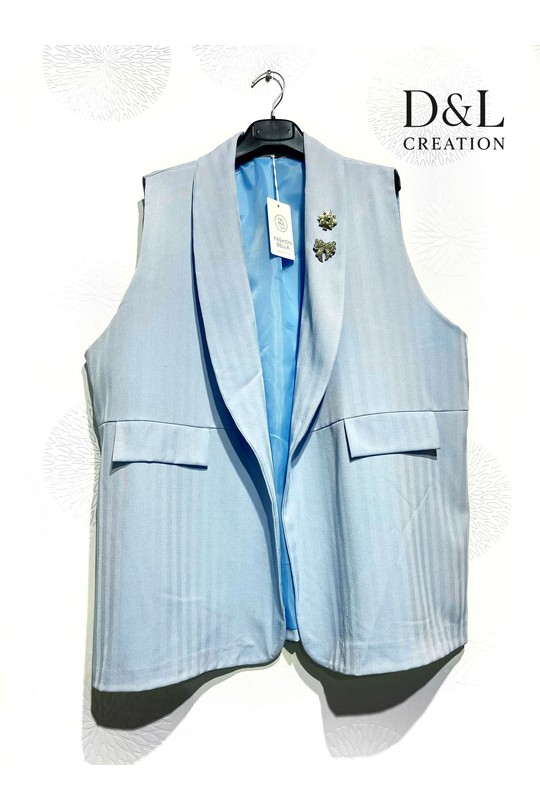 Vestes Femme Beige D&L CREATION ML345639 Efashion Paris