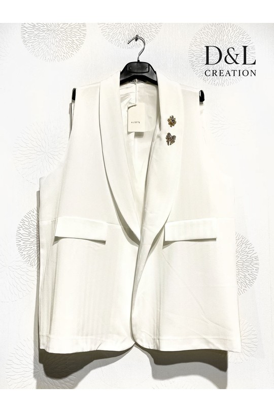 Vestes Femme Beige D&L CREATION ML345639 Efashion Paris