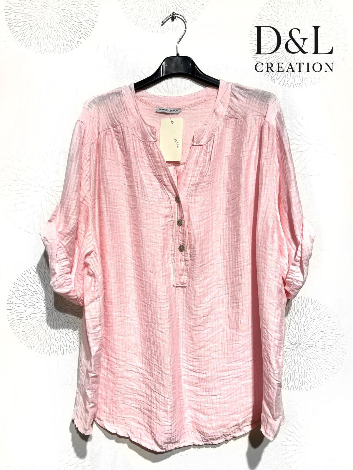 Tuniques Femme Kaki D&L CREATION ML26136 #c Efashion Paris