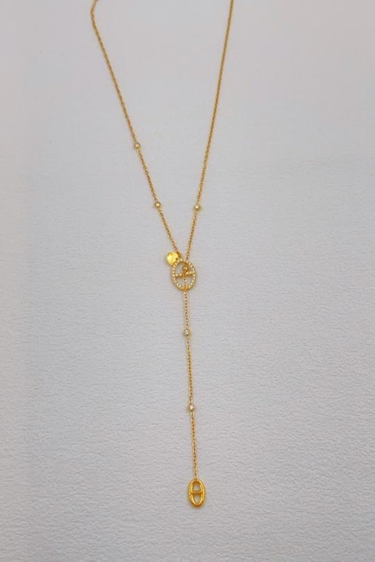 Colliers Accessoires Doré ELLA ELLA JCO555 Efashion Paris