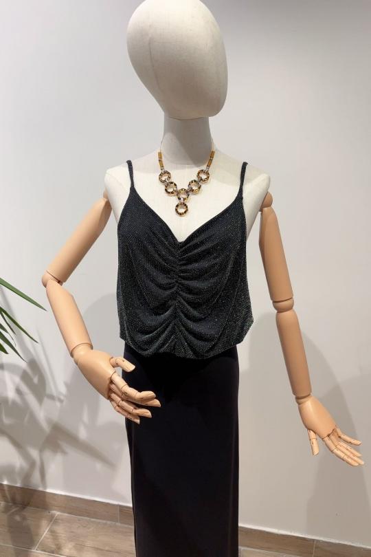 Débardeurs Femme Argent SEE MODERN NT-8830 Efashion Paris
