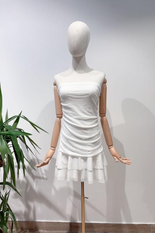 Robes courtes Femme Blanc SEE MODERN NT-659 Efashion Paris