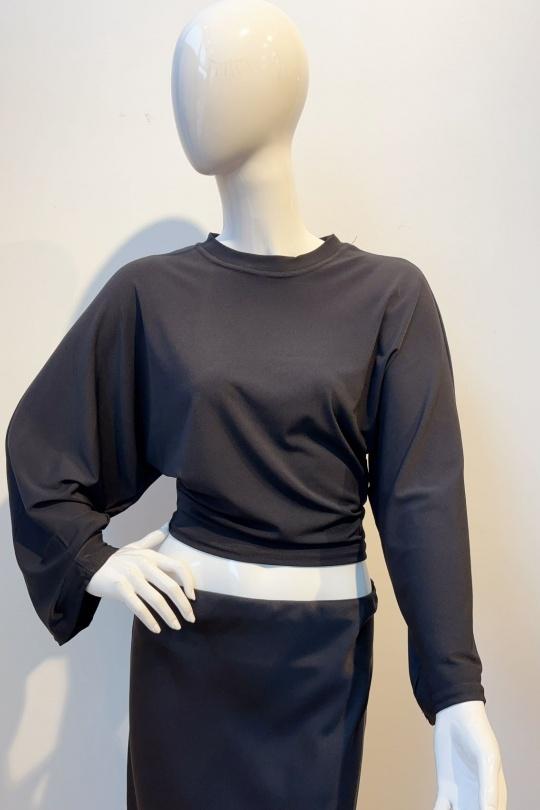 Tops Femme Noir SEE MODERN NT-610 Efashion Paris