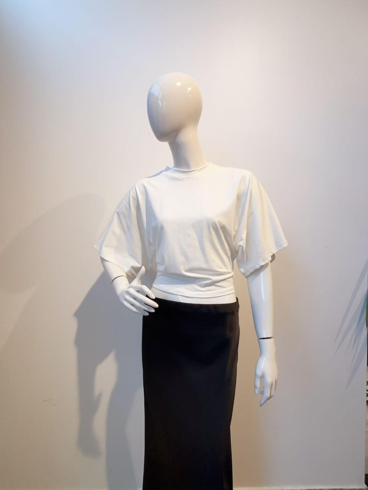 Tops Femme Blanc SEE MODERN NT-485 #c Efashion Paris