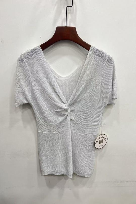 Tops Femme Beige D&Z FASHION DZ-8722 Efashion Paris