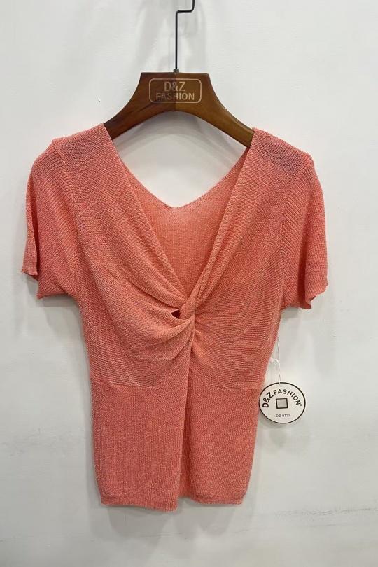 Tops Femme Beige D&Z FASHION DZ-8722 Efashion Paris