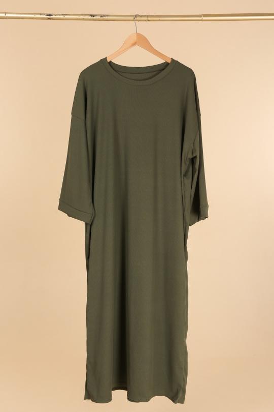 Abaya Femme Noir Y. LONG 2349 Efashion Paris