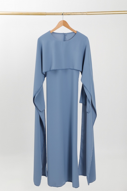 Abaya Femme Marron Y. LONG 2602 Efashion Paris