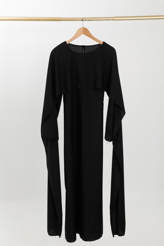 Abaya Femme Marron Y. LONG 2602 Efashion Paris