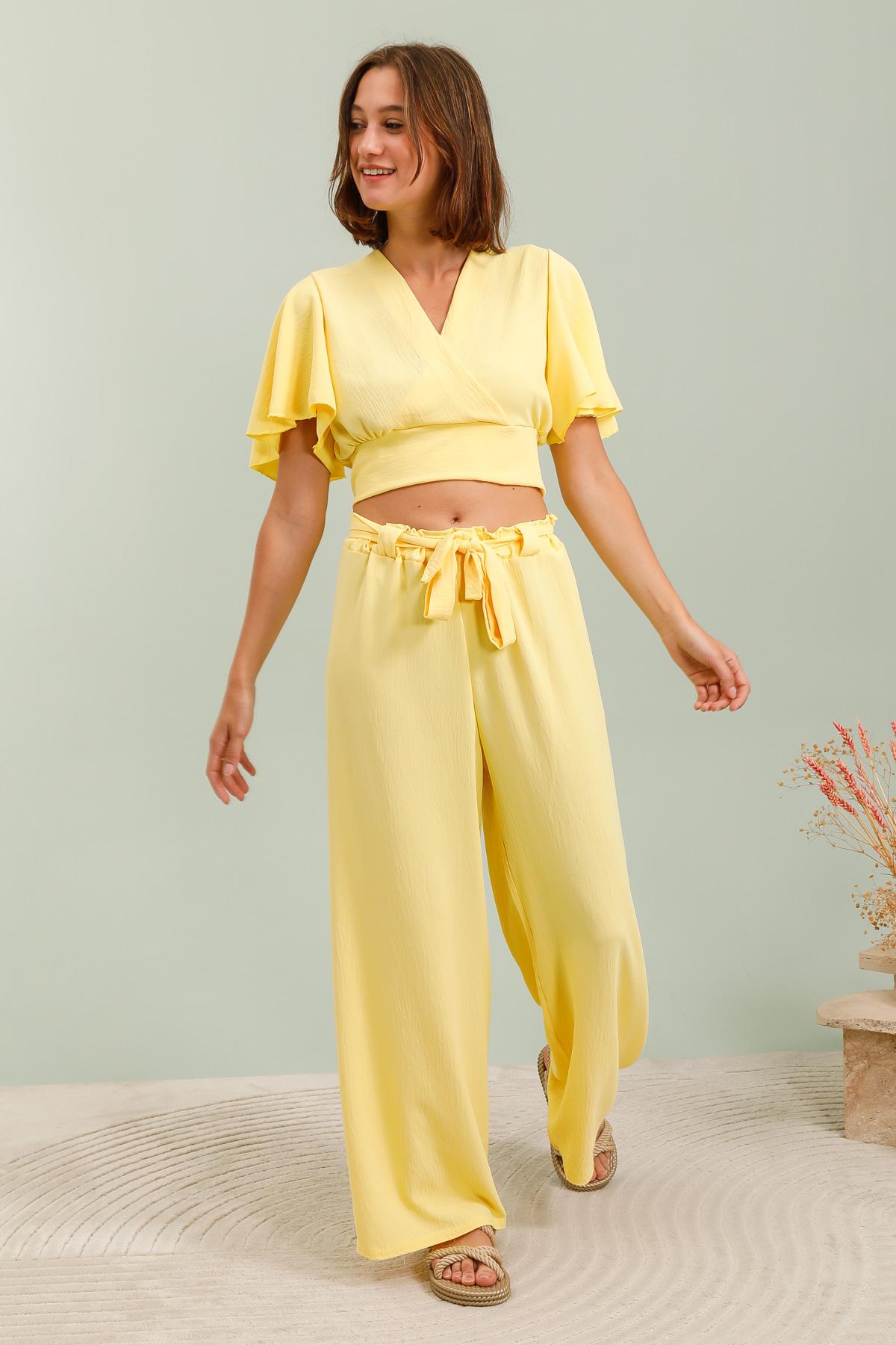 Ensembles Femme Jaune Y. LONG 2156 #c Efashion Paris