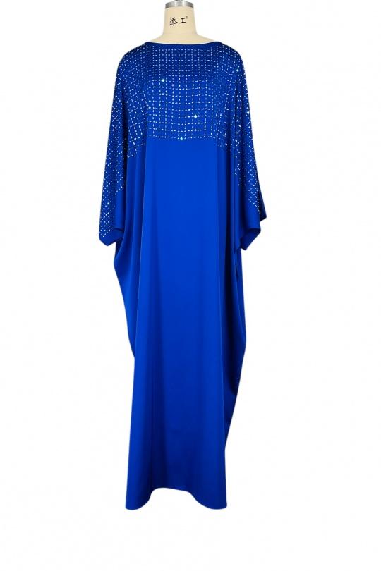 Abaya Femme Bleu royal SWEET & EXCELLENT HF016-1 Efashion Paris