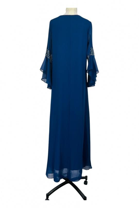 Abaya Femme Bleu royal SWEET & EXCELLENT HF001-1 Efashion Paris