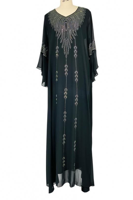 Abaya Femme Bleu royal SWEET & EXCELLENT HF001-1 Efashion Paris