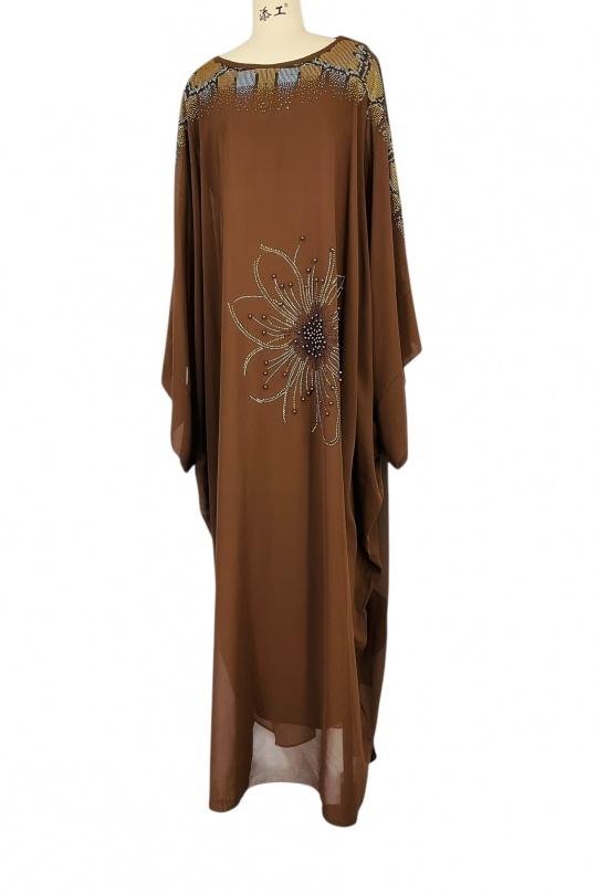 Abaya Femme Bleu royal SWEET & EXCELLENT HF018-1 Efashion Paris