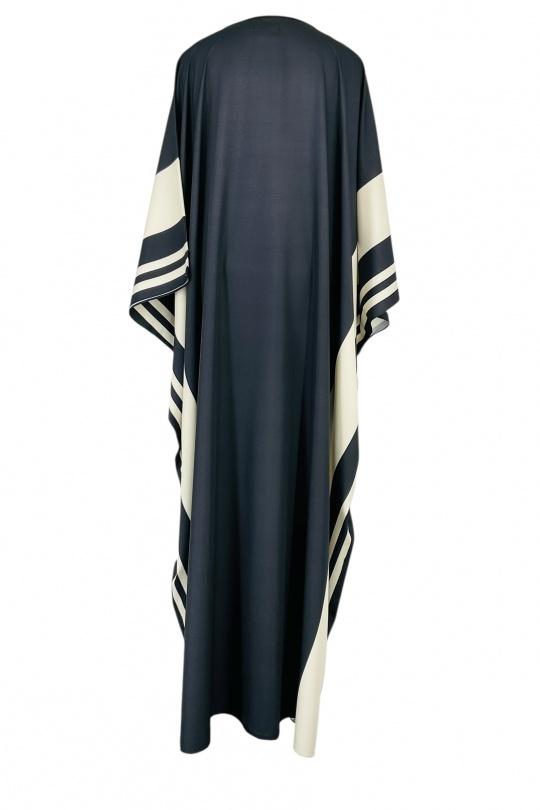 Abaya Femme Bleu marine SWEET & EXCELLENT HF033 Efashion Paris