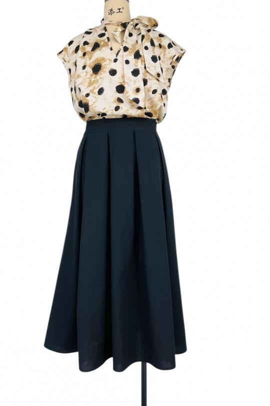 Skirts Women Black SWEET & EXCELLENT 300208 Efashion Paris