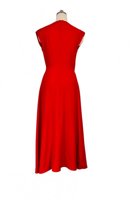 Robes mi-longues Femme Beige SWEET & EXCELLENT 300211 Efashion Paris