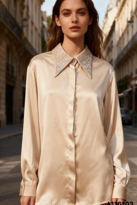 Chemises Femme Noir SWEET & EXCELLENT 116103 Efashion Paris