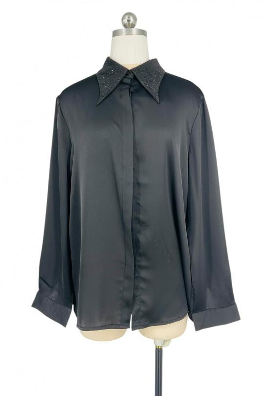 Chemises Femme Noir SWEET & EXCELLENT 116103 Efashion Paris