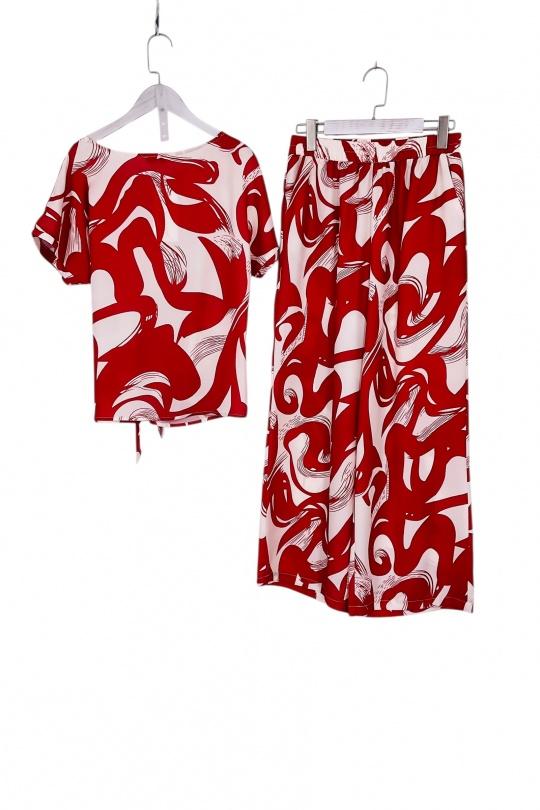 Ensembles Femme Rouge SWEET & EXCELLENT 335021 Efashion Paris