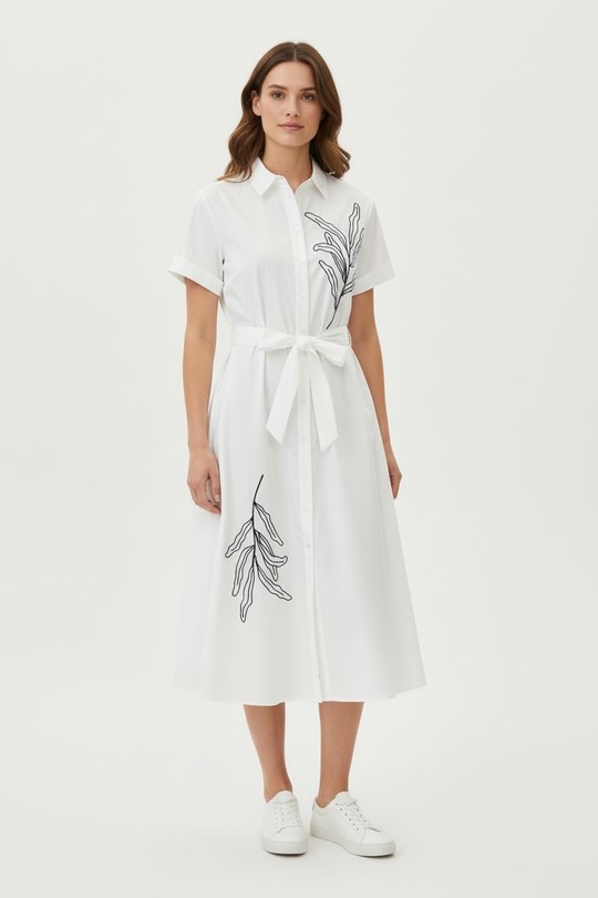 Robes mi-longues Femme Rouge SWEET & EXCELLENT 114001 Efashion Paris