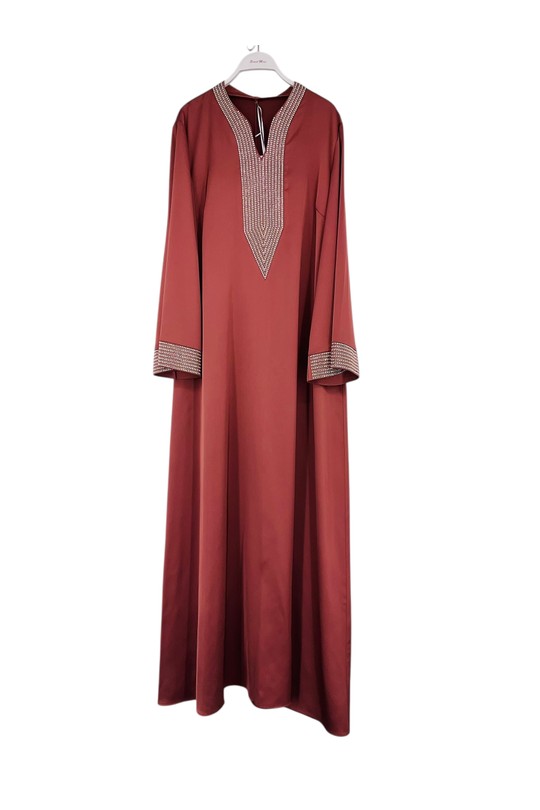 Abaya Femme Bleu marine SWEET & EXCELLENT HF081 Efashion Paris