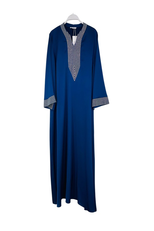 Abaya Femme Bleu marine SWEET & EXCELLENT HF081 Efashion Paris