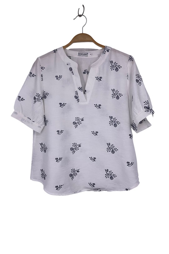 T-shirts Femme Blanc SWEET & EXCELLENT 335041 Efashion Paris