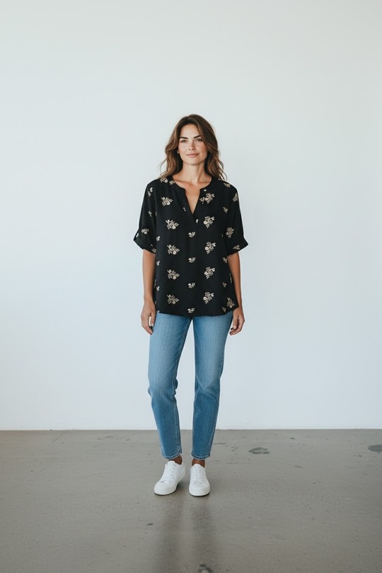 T-shirts Femme Blanc SWEET & EXCELLENT 335041 Efashion Paris