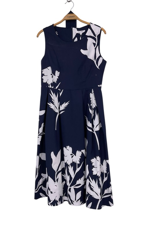 Midi dresses Women Marine blue SWEET & EXCELLENT 116270 Efashion Paris