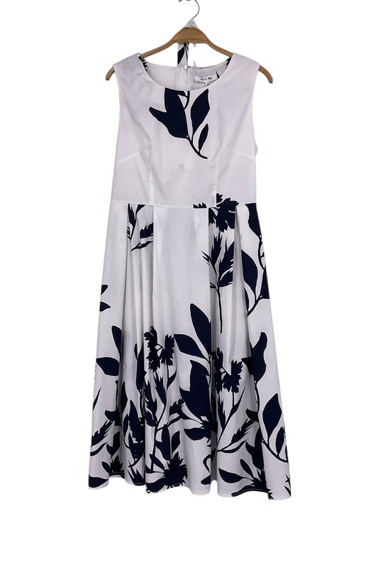 Midi dresses Women Marine blue SWEET & EXCELLENT 116270 Efashion Paris