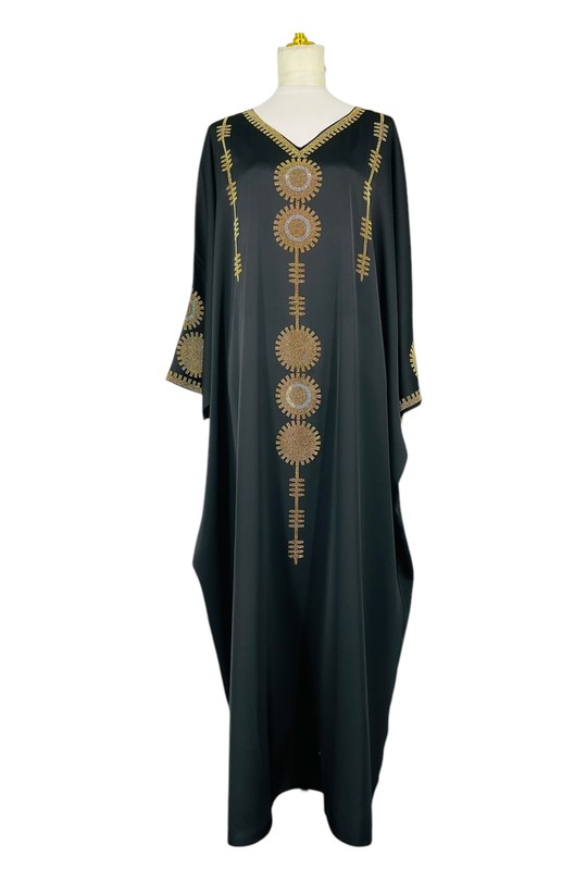 Abaya Femme Noir SWEET & EXCELLENT HF008 Efashion Paris
