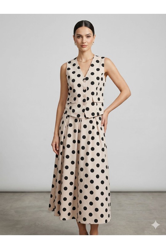 Sets Women Beige SWEET & EXCELLENT 172685 Efashion Paris