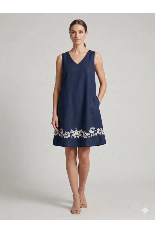 Robes mi-longues Femme Beige SWEET & EXCELLENT 172879 Efashion Paris