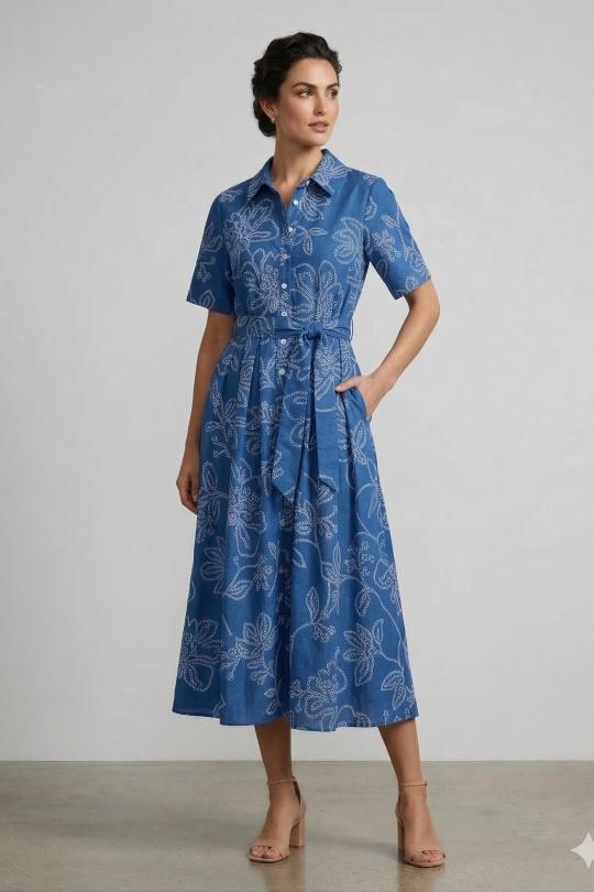 Robes longues Femme Bleu marine SWEET & EXCELLENT 116170 Efashion Paris