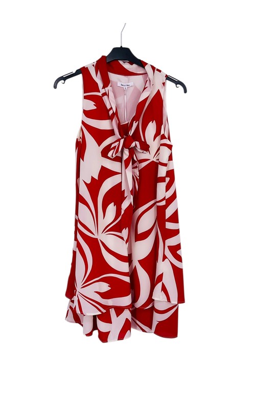 Midi dresses Women Red SWEET & EXCELLENT 116310 Efashion Paris