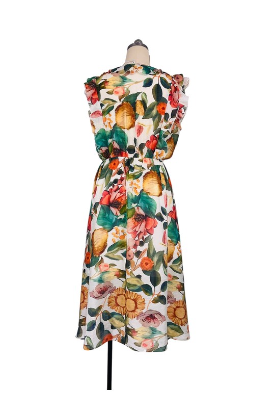 Midi dresses Women Beige SWEET & EXCELLENT 116510 Efashion Paris