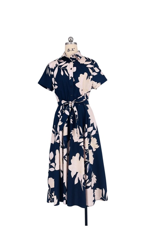 Midi dresses Women Red SWEET & EXCELLENT 116028-1 Efashion Paris