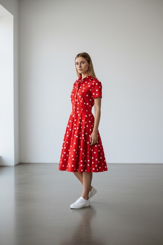 Midi dresses Women Marine blue SWEET & EXCELLENT 113919-1 Efashion Paris