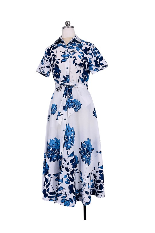 Robes longues Femme Bleu SWEET & EXCELLENT 115993-1 Efashion Paris