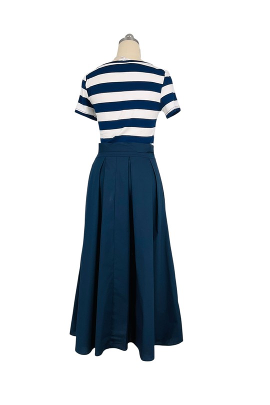 Robes longues Femme Bleu marine SWEET & EXCELLENT 116358 Efashion Paris