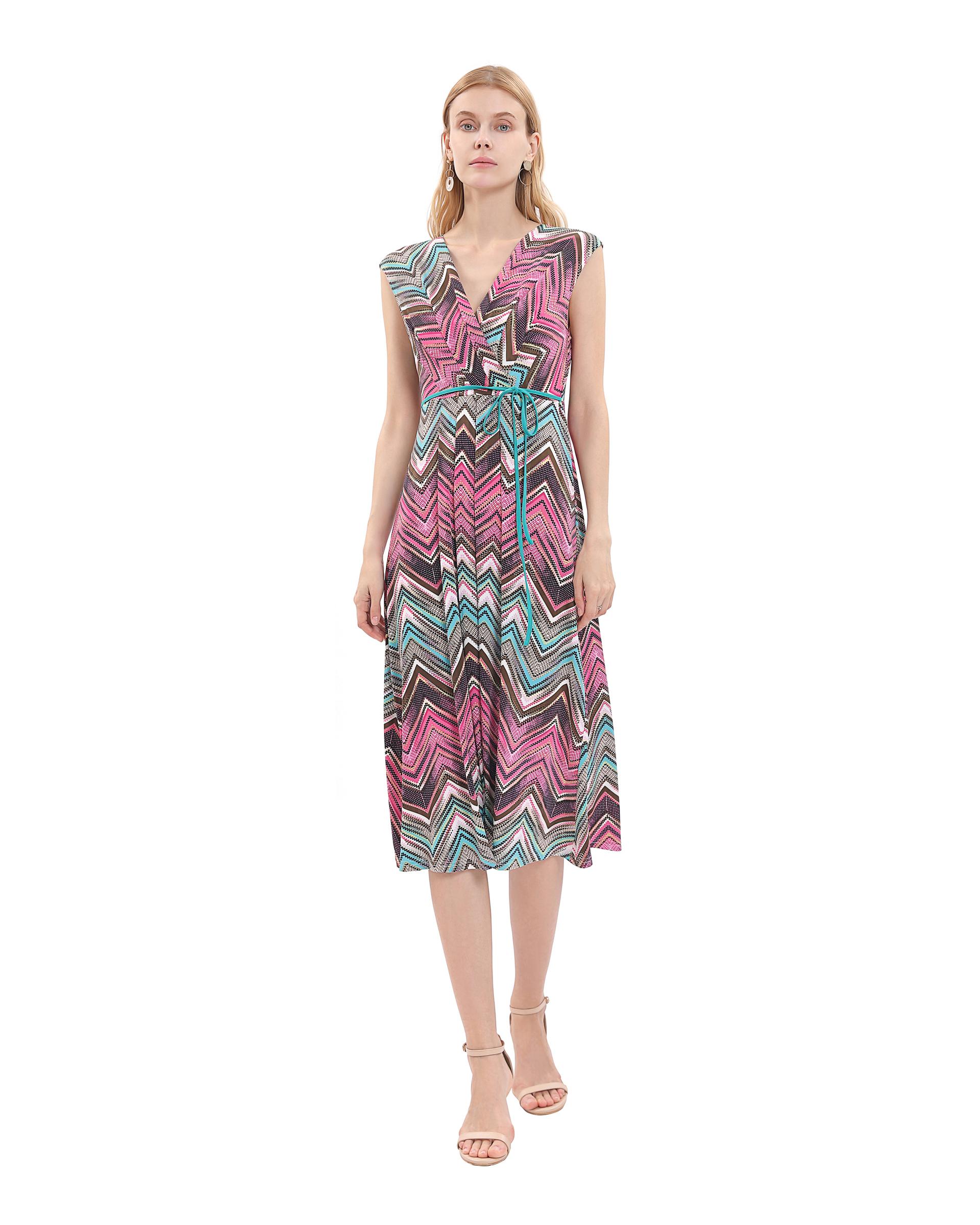 Midi dresses Women Pink SWEET & EXCELLENT 202822 #c Efashion Paris