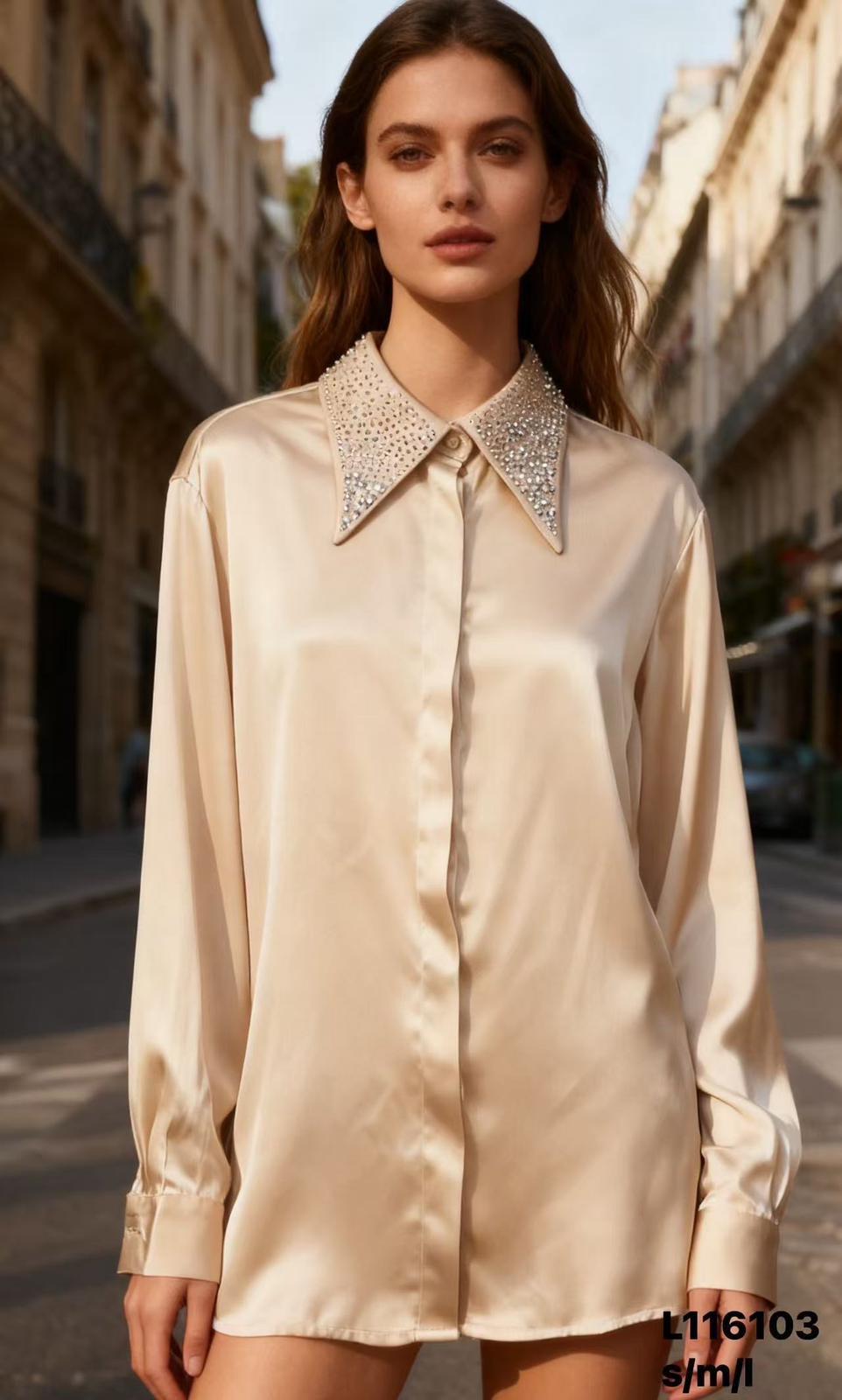 Chemises Femme Noir SWEET & EXCELLENT 116103 #c Efashion Paris