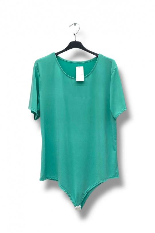 Body Donna Turquoise E&F (C&CE Fashion) EF11913 Efashion Paris